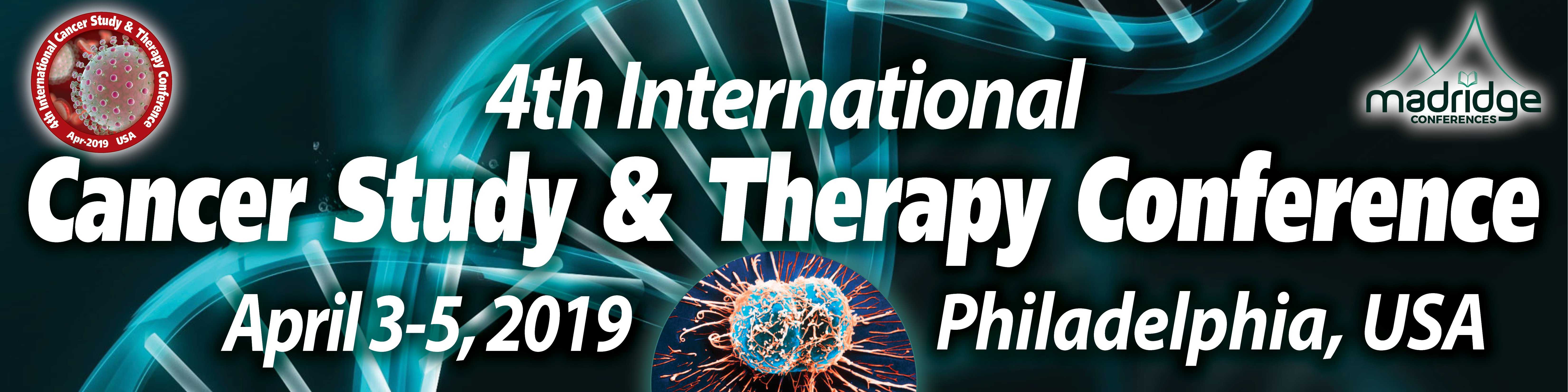 4th International Cancer Study and Therapy Conference
